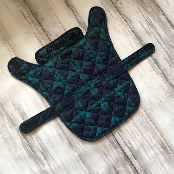 ST. JOHNS BARK PLAID DOG COAT / Size Medium - Picture 1 of 5